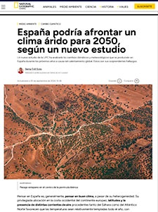 Captura de la notícia publicada