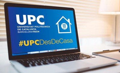 En marxa les campanyes #UPCDesDeCasa i #CafèAmbTechUPC