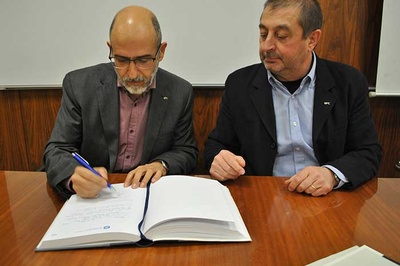José Luis Lapaz pren possessió de nou com a director del Departament d’Expressió Gràfica a l’Enginyeria