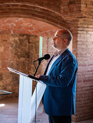 Galdric Santana, director de la Càtedra Gaudí i comissari de l'Any Gaudí 2026