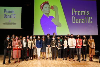 Els Premis DonaTIC 2021 reconeixen el talent femení de la UPC