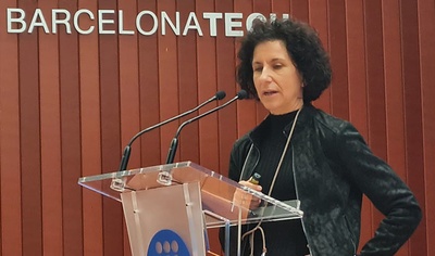 La professora Rosa Giralt, sotsdirectora de l'EPSEM