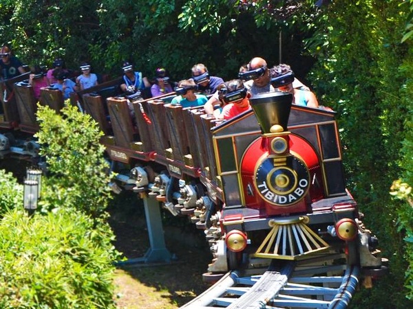 Imatge d'una de les activitats al Tibidabo en l'edició de l'any passat