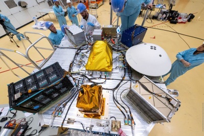 Tasques finals per integrar el mòdu ExoPod Nova a la llançadora del coet Ariane 6