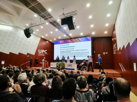 BIOMEC recibe el Premio UPC al Compromiso Social en el ámbito de la Inclusión