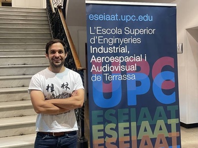 Serra Húnter lecturer David Escofet-Martín, from the UPC’s Department of Heat Engines