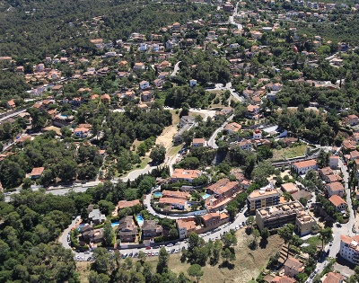 Imagen aérea de La Floresta