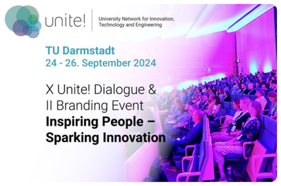 Cartel del X Unite! Dialogue & II Branding Event