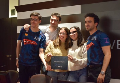 Miembros de la asociación AIChE Student Chapter