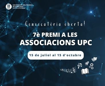 7a edició del Premi a associacions de la UPC