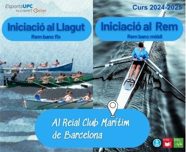 Iniciació cursos: Llagut Català i rem