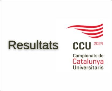 Resultats Campionats de Catalunya Universitaris CCU 2024