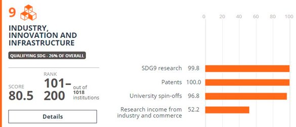 9 Industry, Innovation and Infraestructure