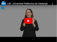 Nomenclatura de la UPC en llengua de signes catalana