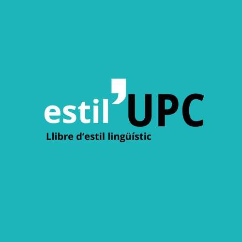 LLIBRE D'ESTIL UPC