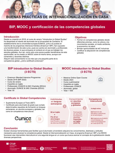 BIP, MOOC y certificación de las competencias globales