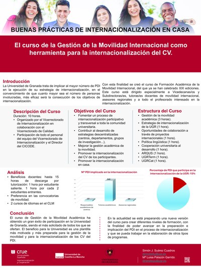 El curso de la Gestión de la Movilidad Internacional como herramienta para la internacionalización del CV